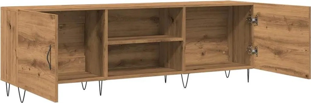Mobile Porta TV 150 cm Rovere Artisan vidaXL | Qualità e Stile per Casa - 5