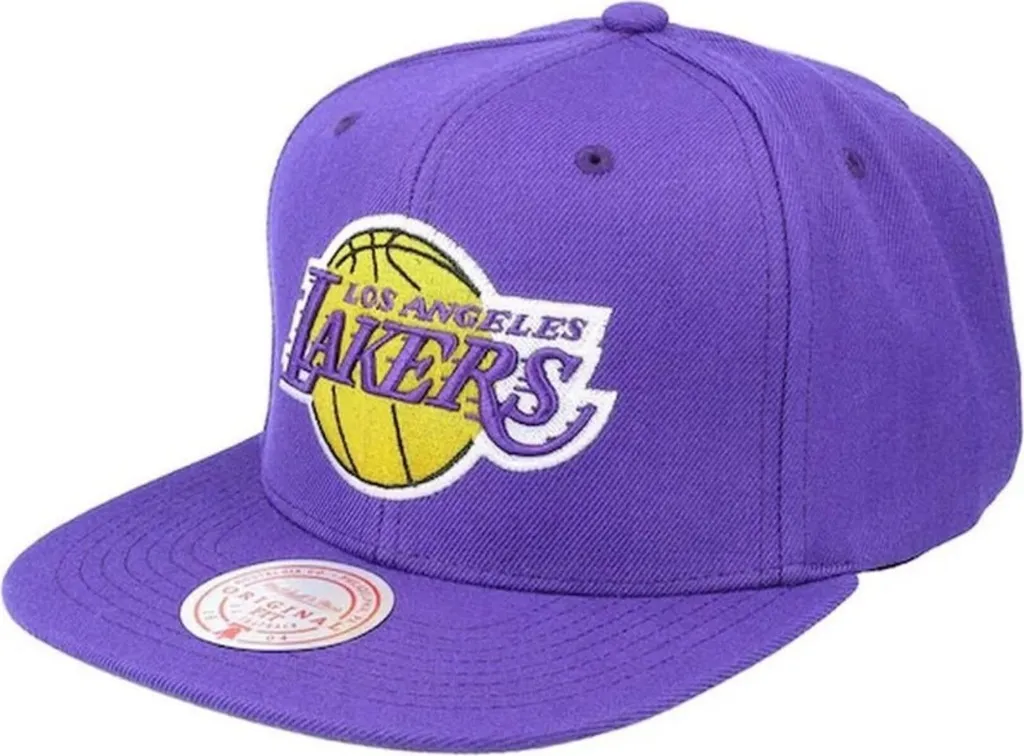 Mitchell & Ness Los Angeles Lakers Snapback Hat HHSS3256 - Originale NBA