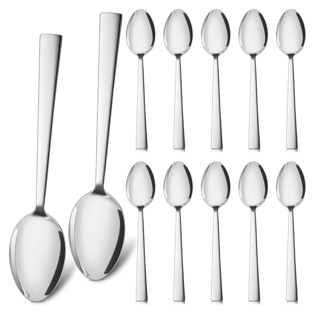 Set di cucchiai in acciaio inox HaWare, 12 pezzi, 19,5 cm, Immagine del prodotto 