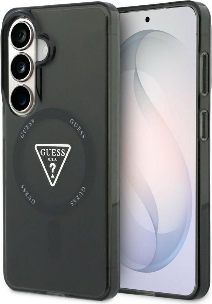 GUESS case passend für SAMSUNG S26 GUHMS26SHGTMLCGK (Magnetic IML Gradient Triangle) black
