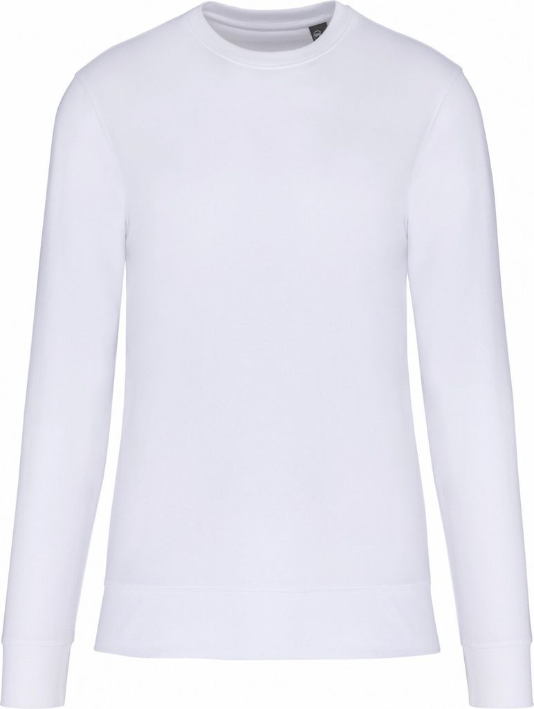 Kariban - Sweatshirt Rundhalsausschnitt für Kinder PC6508 (122-128) (Weiß)