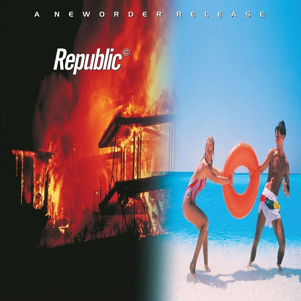 Vinyle Republic New Order album LP sans compression audio stéréo