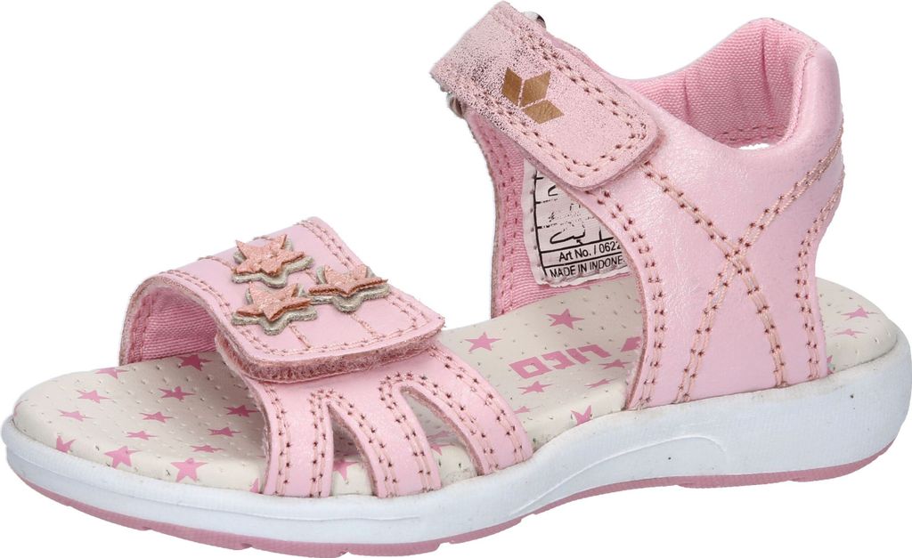 Lico Madita V, Mädchen Synthetik Sandalen in rosa, Textilfutter, weiches Fußbett