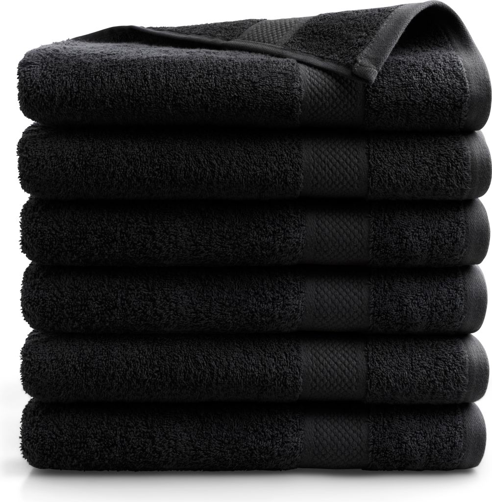DoubleDry Hotel Kollektion Badetücher Set - 6 Teilig - 100% Produktbild 