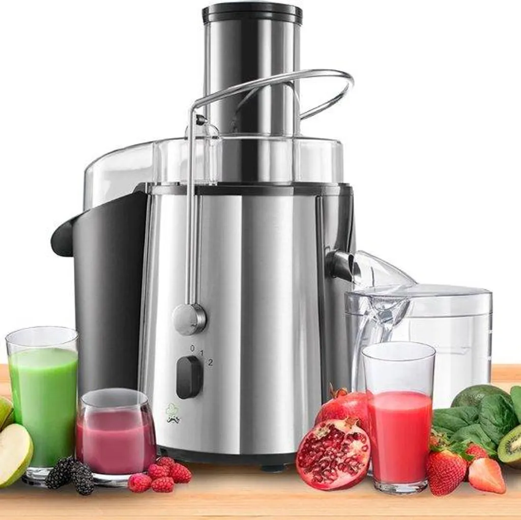 Centrifugeuse Stable 850W : Finie la Corvée de Découpe avec le 75mm Inox