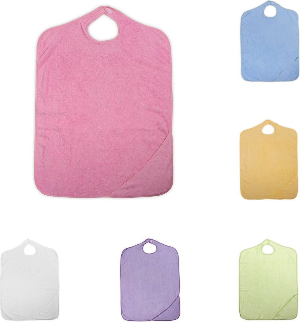 Lorelli Baby-Badehandtuch Duo 80 x 100 cm Kapuzenhandtuch Badeschrze ab Geburt rosa