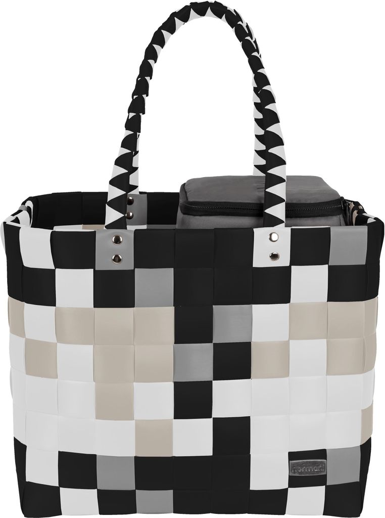 normani Flechtkorb mit kleiner Kühltasche