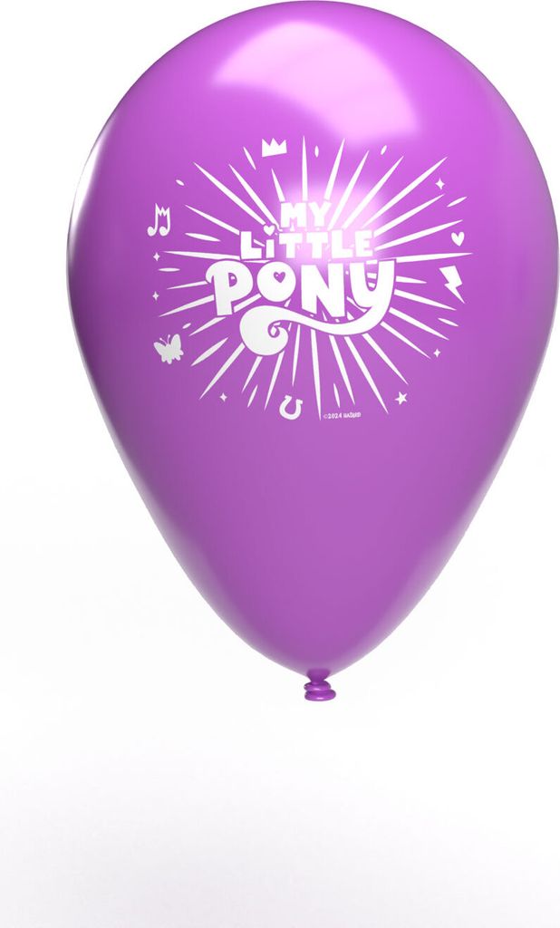 My Little Pony Latexballons Set 25 cm, 10 Stk. Kindergeburtstag Pferde-Freunde