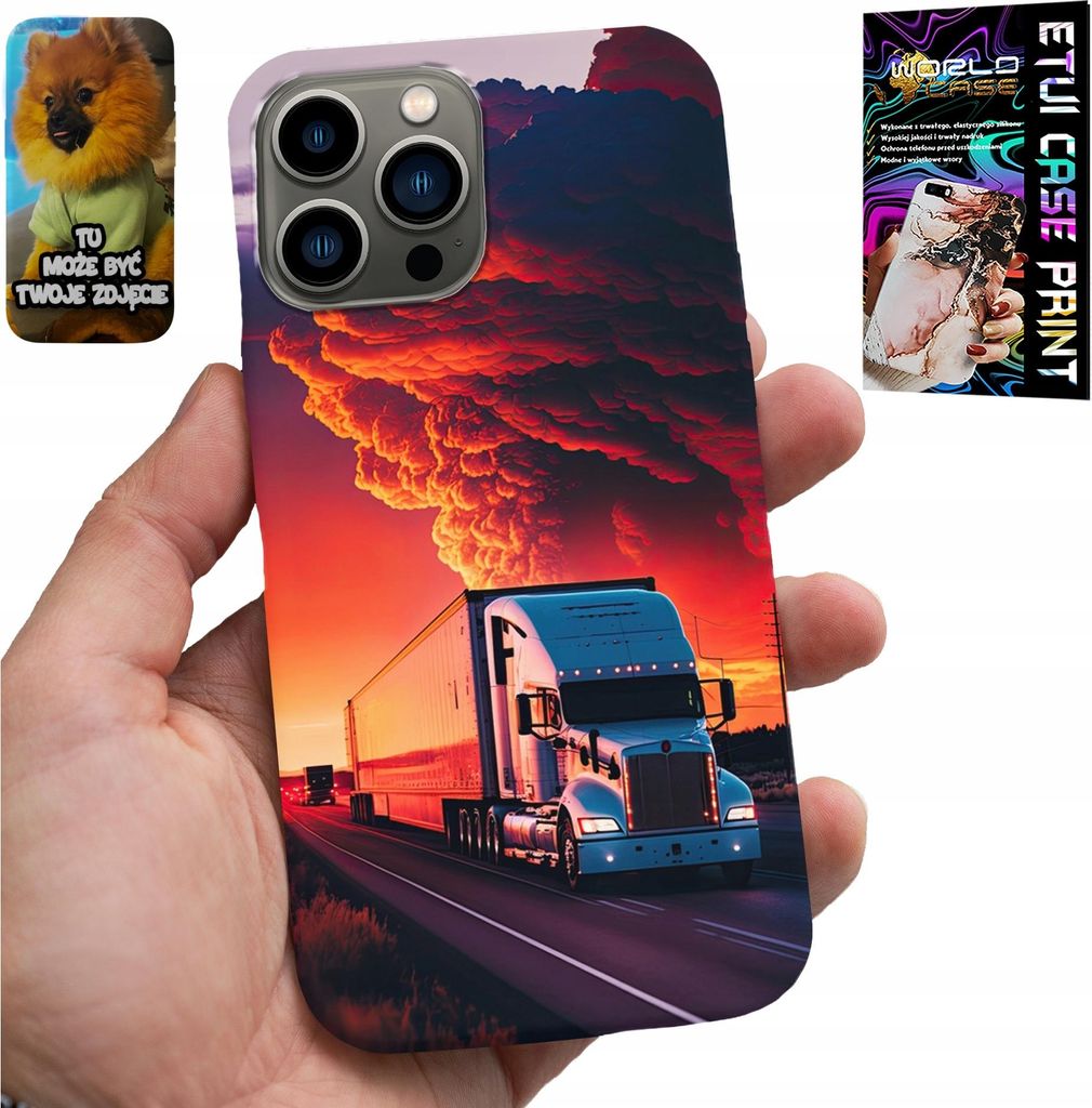 Gehäuse Für Iphone 13 Pro - Tir Truck Case + Gehärtetes Glas