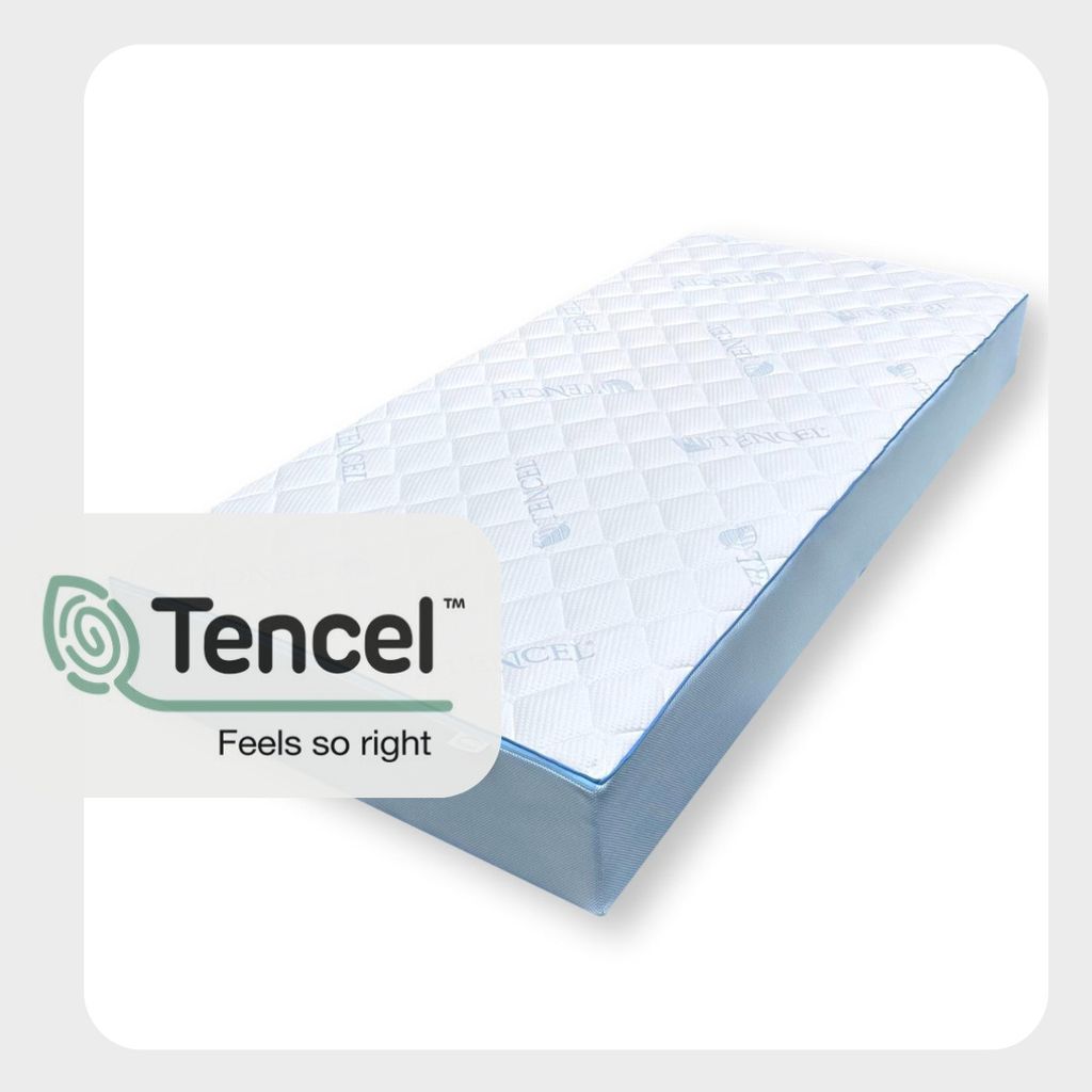 Kaltschaummatratze 140x200 Lyocell Premium Bezug, H4/H5 extra fest 25 cm hoch, Matratze ideal für Ihre Boxspringbett, klebstofffrei