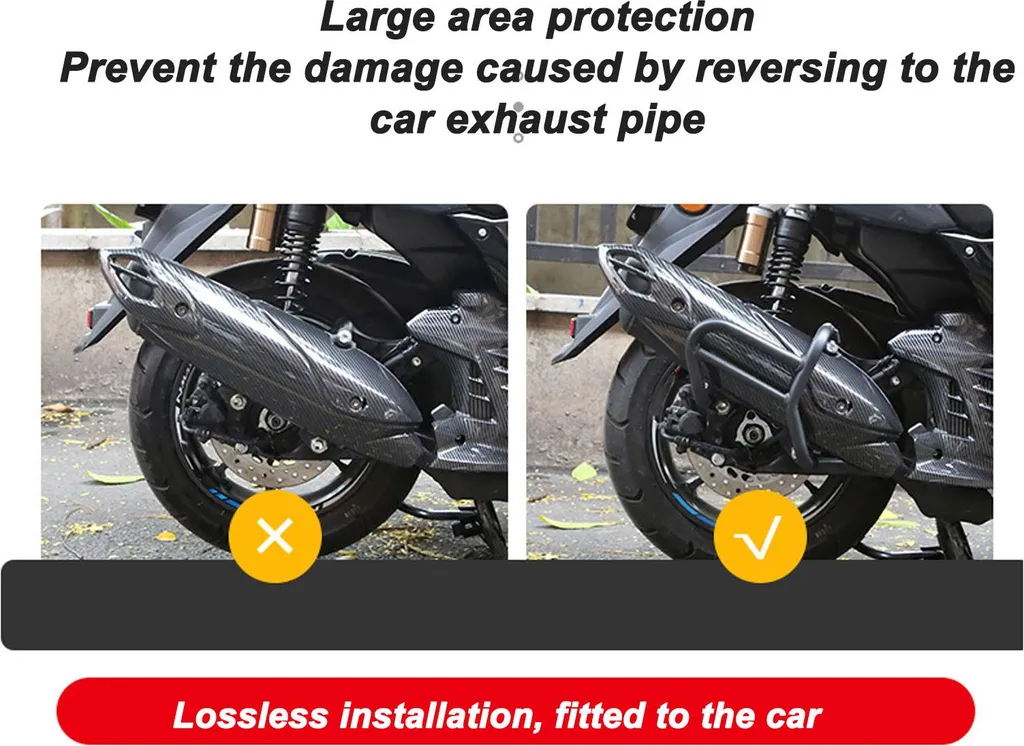 Protection Échappement Indéformable et Anti-collision NMAX 155 - 2