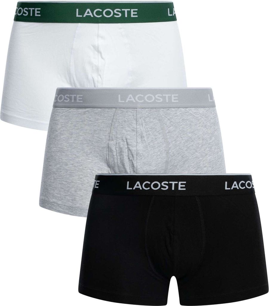 Lacoste 3er Pack Baumwollstrümpfe, Mehrfarbig XXL