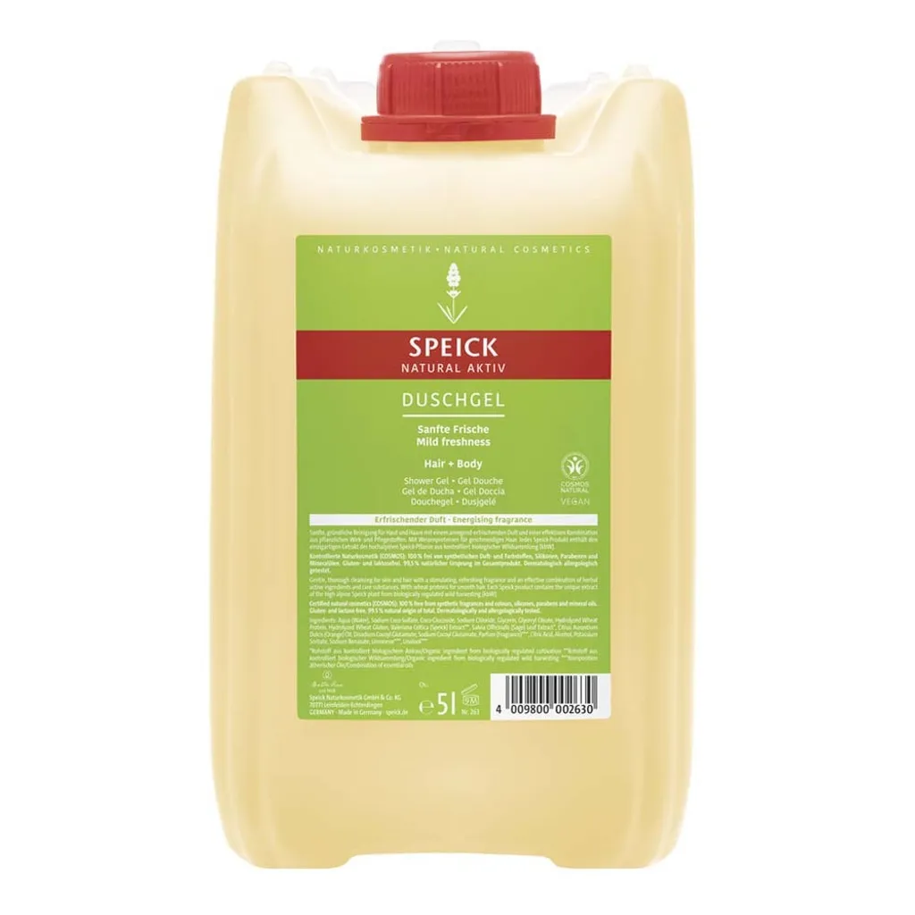 Gel douche 5L Natural Aktiv : formule douce et format recharge pratique