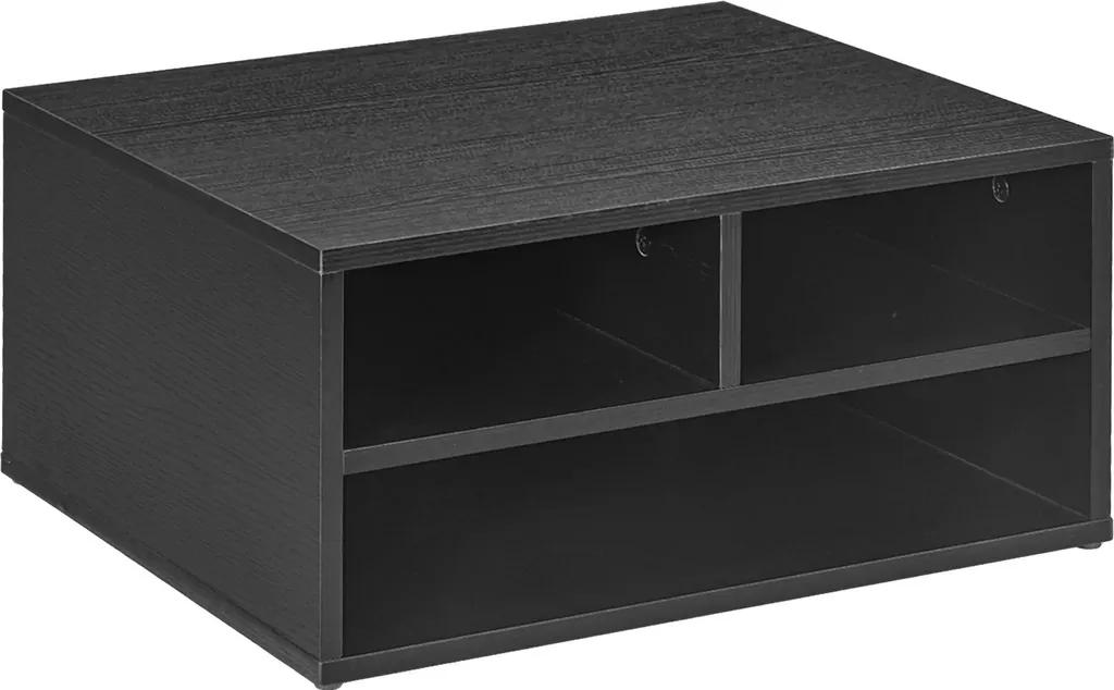 Support imprimante pour bureau à domicile avec étagères papier et dossiers