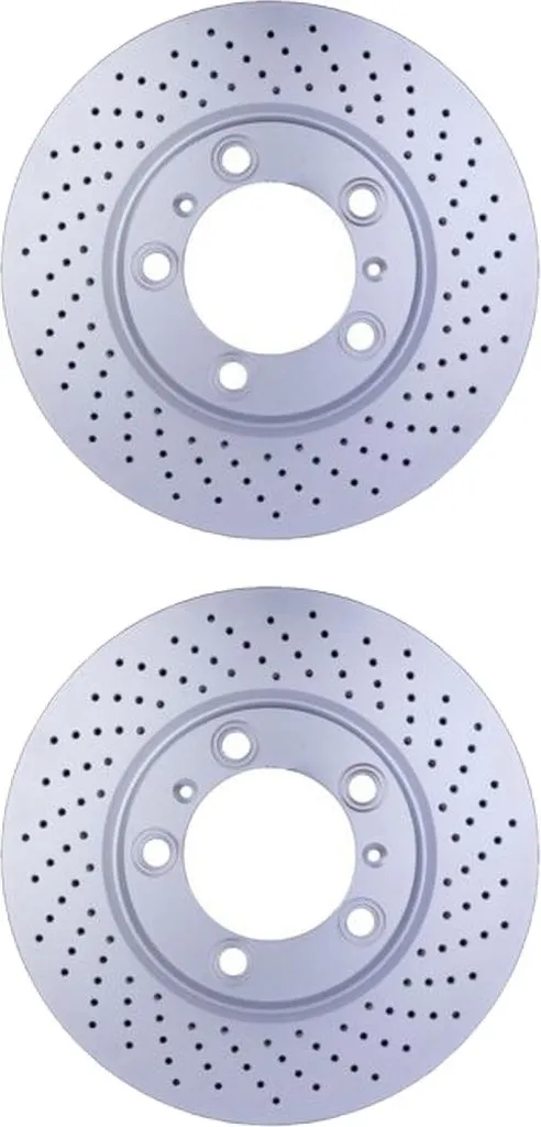 Disque de frein ventilé HELLA côté passager pour Porsche 718 Boxster 982