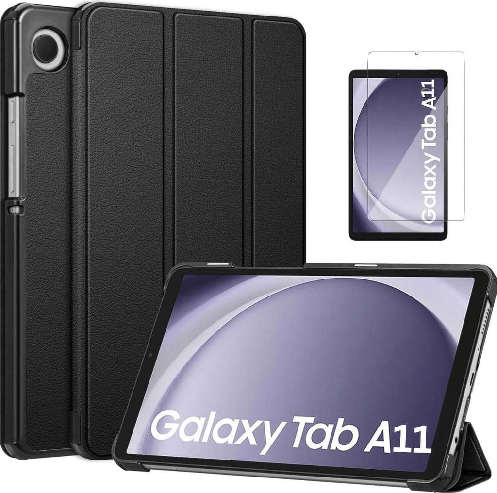 Hülle für Samsung Galaxy Tab A11 Stifthalter mit 9H Produktbild 