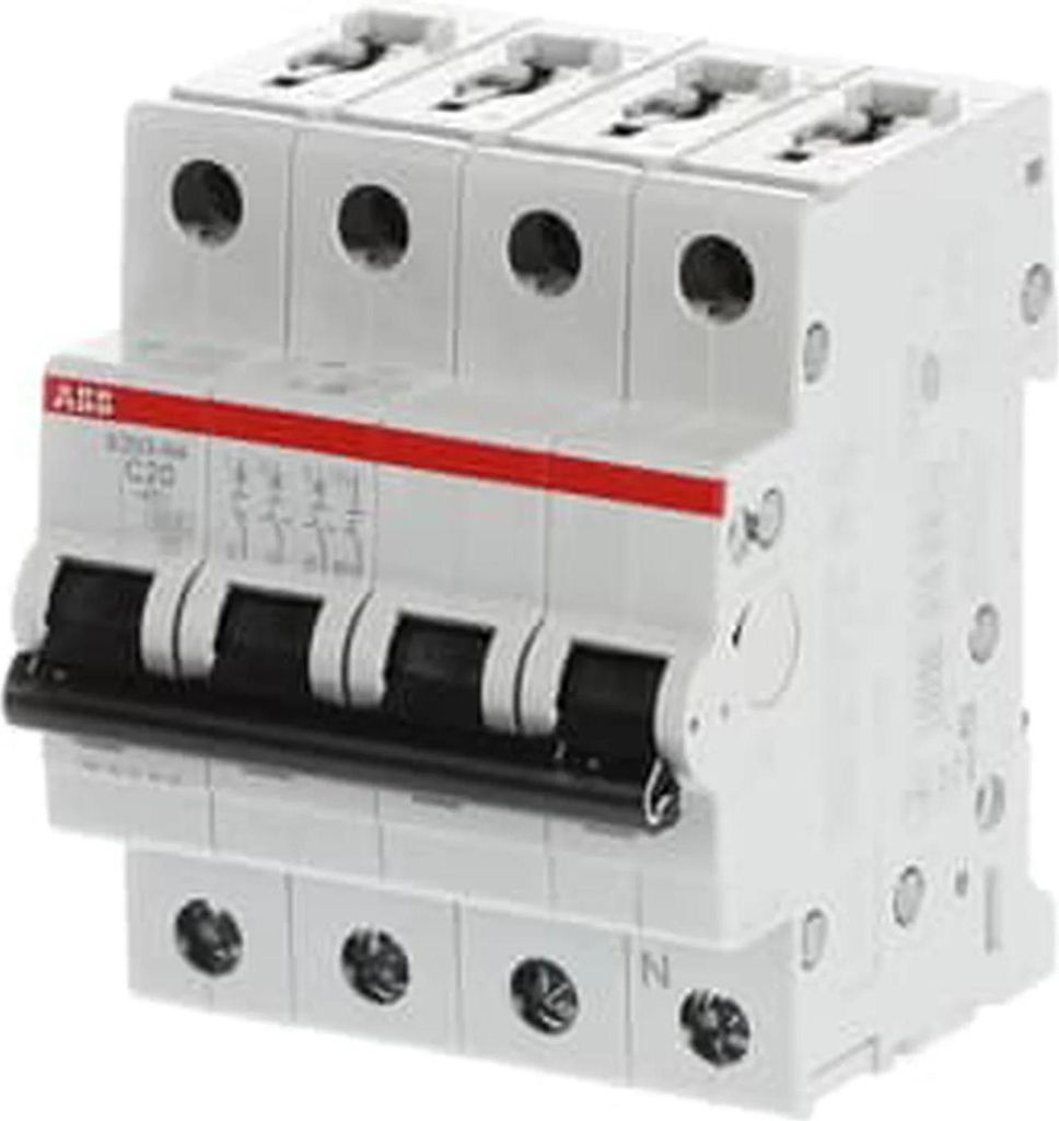 Interruttore  LS serie S200 3P+N 20A - C (AC) 6kA    Immagine del prodotto 