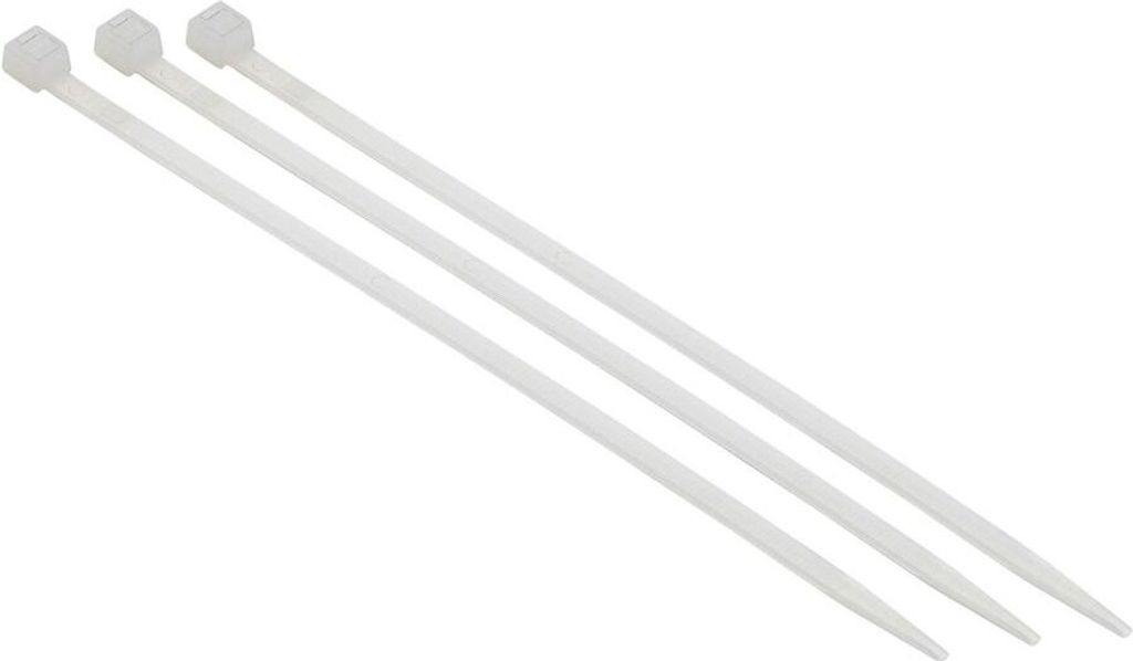 EFB Kabelbinder 200mm 100er-Beuteltransparent Breite 3,6mm