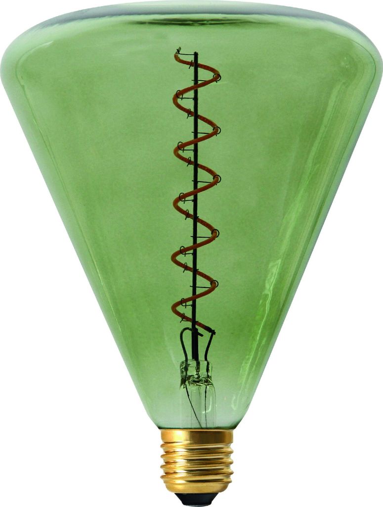 Näve Leuchten LED Leuchtmittel "DILLY" E27/4W H: 19cm grün Produktbild 