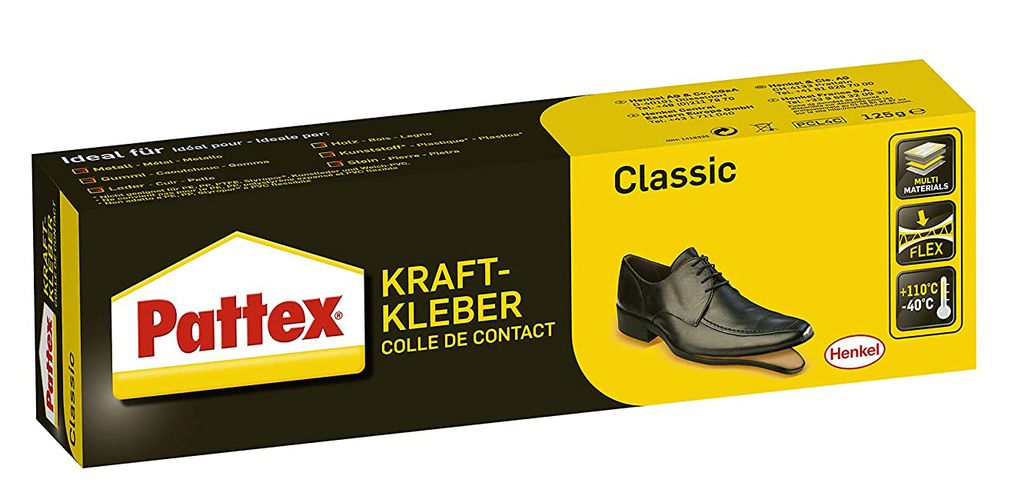 Pattex Kraftkleber Classic, hochwärmefest, Tube mit 125g Produktbild 