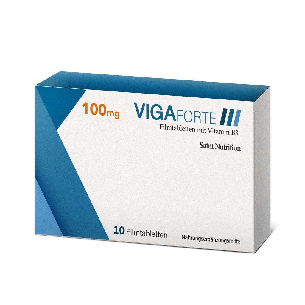 Saint Nutrition VigaForte 100mg – für den Mann – mehr Spaß zu zweit – für Ihr Liebesleben – Verzögerung der Ejakulation - potenzsteig...