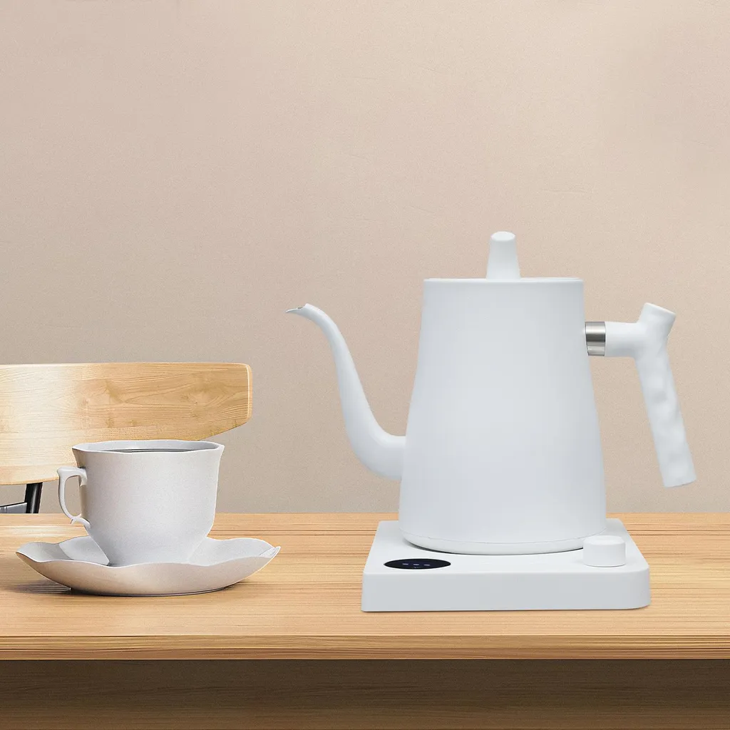 Bouilloire Électrique pour Thé et Café 1L Inox - Réglage Température