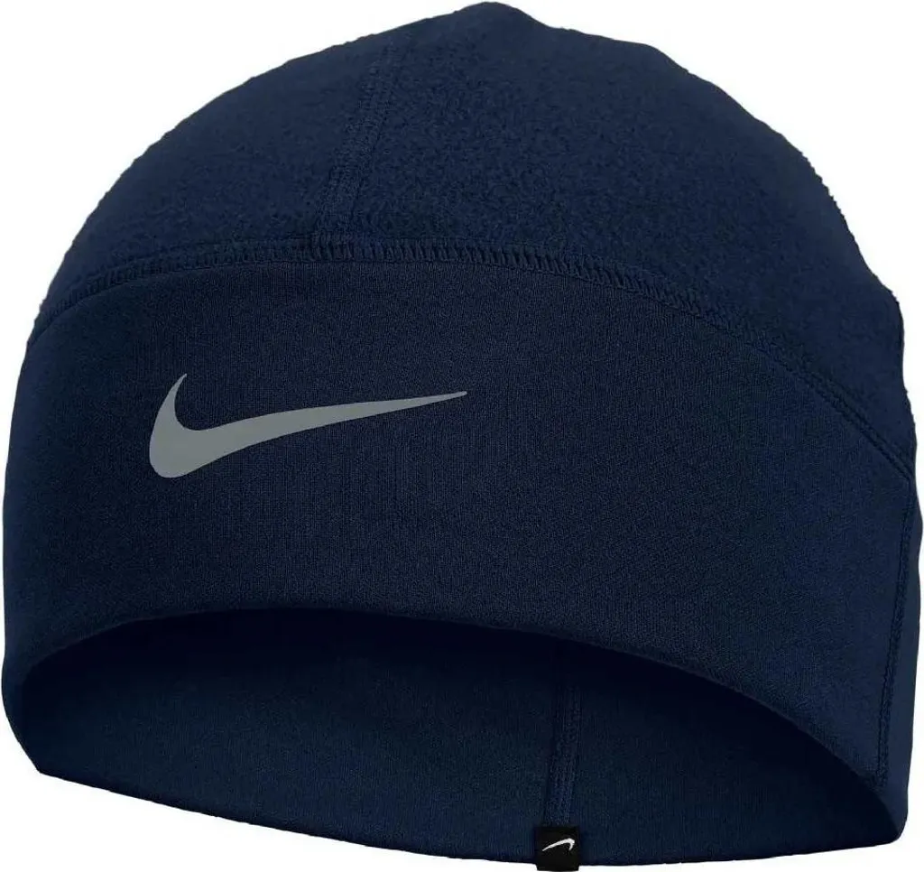 Bonnet Nike Therma-FIT Bleu pour Running et Ski Protection Froid Polaire