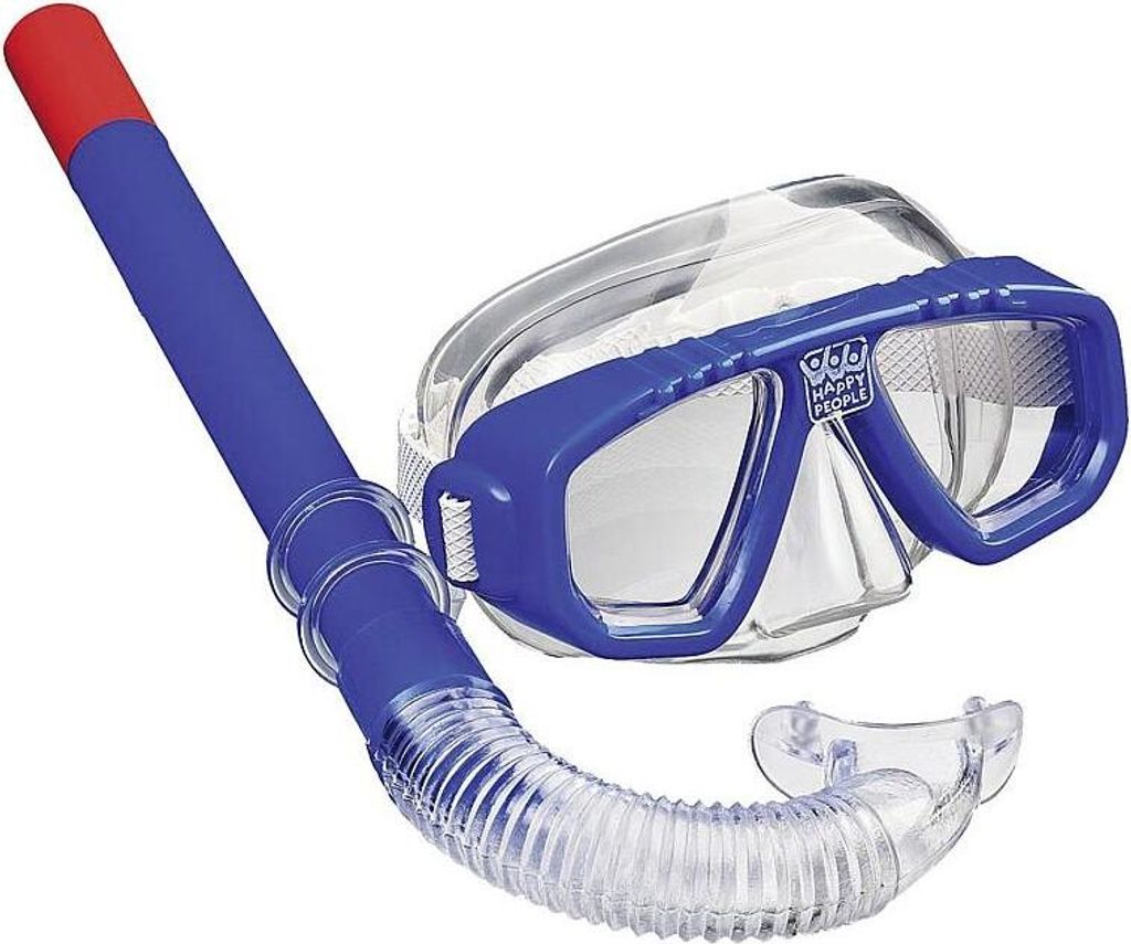 Happy people Kinder Tauch Set bestehend aus Maske und Schnorchel