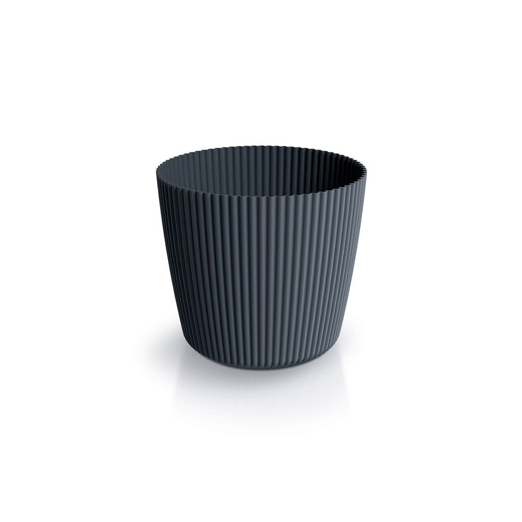 Květináč MILLA ROND antracitový 16,9 cm Obrázok produktu 