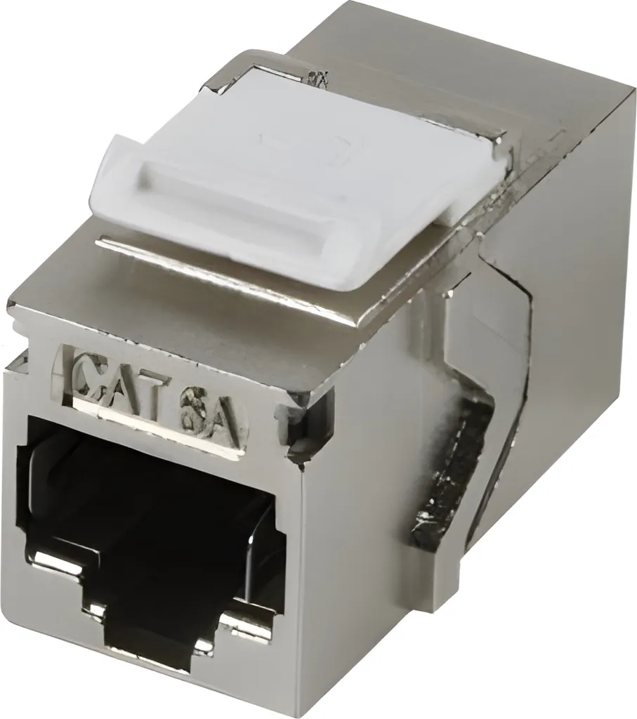 EFB Adattatore per installazione Keystone RJ45 STP, Cat.6A