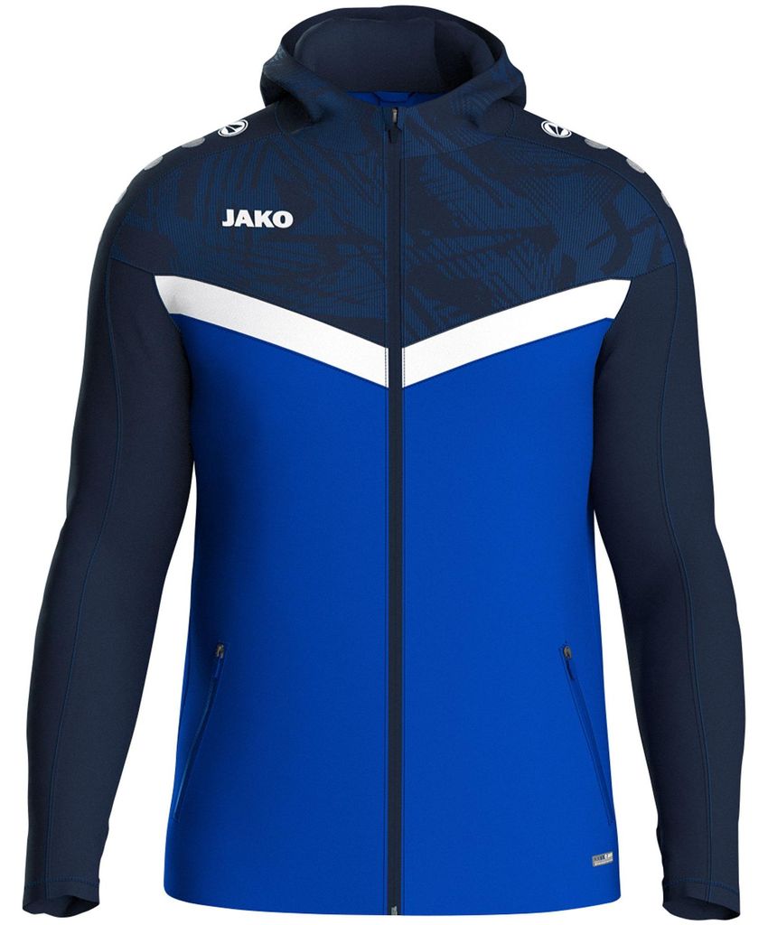 JAKO Kapuzenjacke Iconic 152 royal/marine Produktbild 