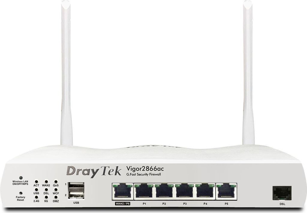 DrayTek Vigor 2866ax WLAN-AC ModemR. ADSL2+/VDSL2/G.Fast retail