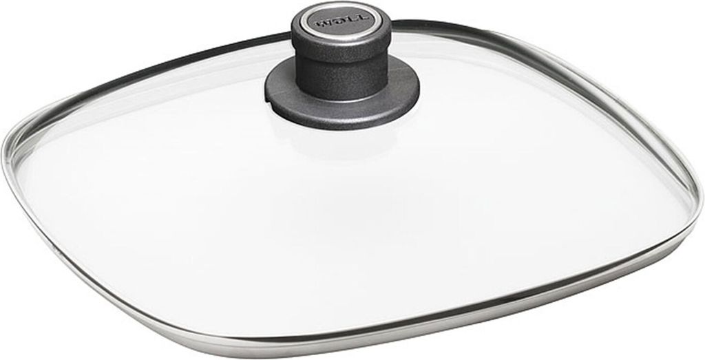 Veko z bezpečnostného skla WOLL štvorcové Ø 20 × 20 cm, Obrázok produktu 