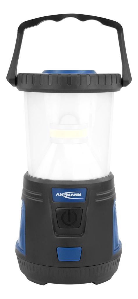 ANSMANN Camping Lampe LED Laterne Licht Leuchte -360°, IPX4, stufenlos dimmbar