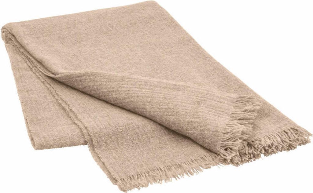 Blomus Decke Merino Moonbeam, Wohndecke, 85% Wolle, 15% Kaschmir, 200 x 130 cm, 66524