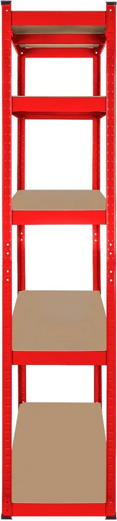 Étagère de rangement garage 5 niveaux modulables en métal robuste - 4