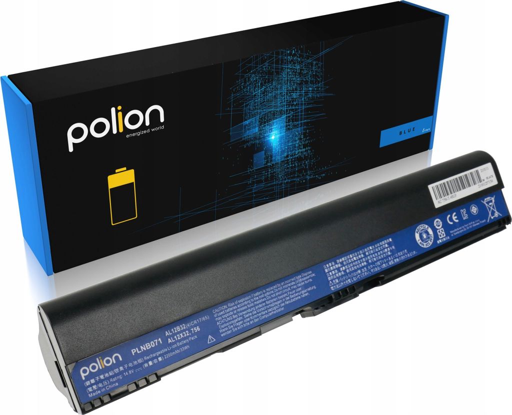 POLION Laptop-Batterie ACER AL12B32 2200mAh