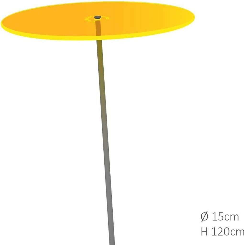 Sonnenfänger 1 Stück Gelb mittel 120x15 cm Cazador Del Sol
