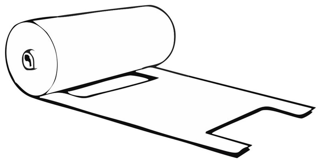 2000x Knotenbeutel 5 kg HDPE transparent 447 x 217 mm Produktbild 