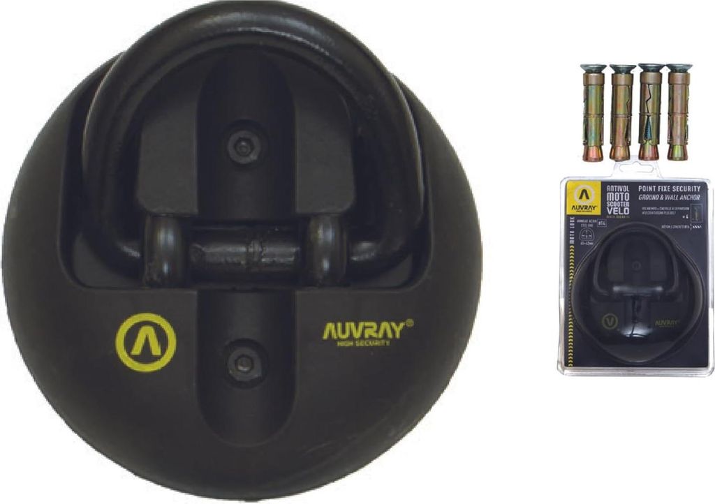 Antivols U Auvray 441400 - ANTIVOL POINT FIXE AUVRAY Image du produit 