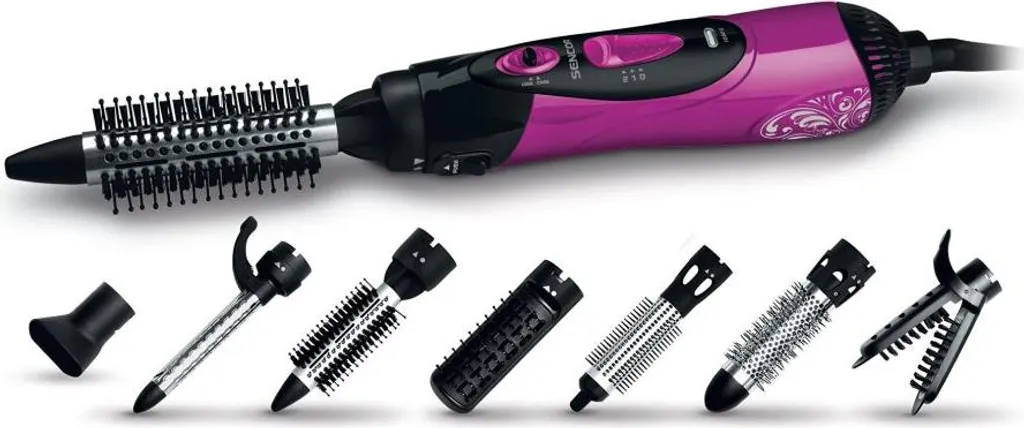 Rasoir barbe sans fil SENCOR SMS 2002RD avec têtes pivotantes rouges