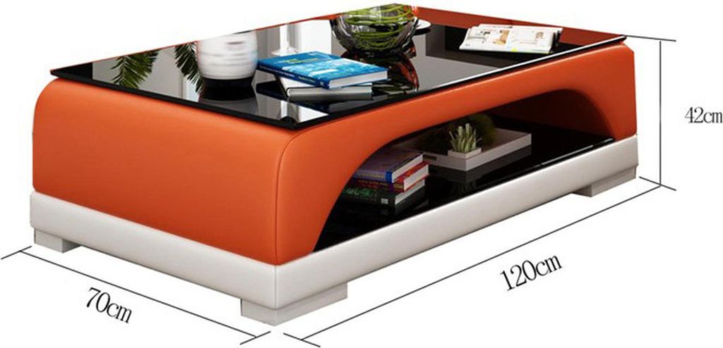 Design Glastisch Leder Couch Tisch Tische Glas Sofa Wohnzimmertische