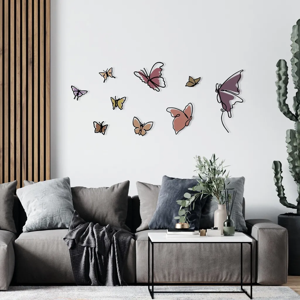 Wallity Marvelous M1 Decorazione Parete Metallo Multicolore 195cm
