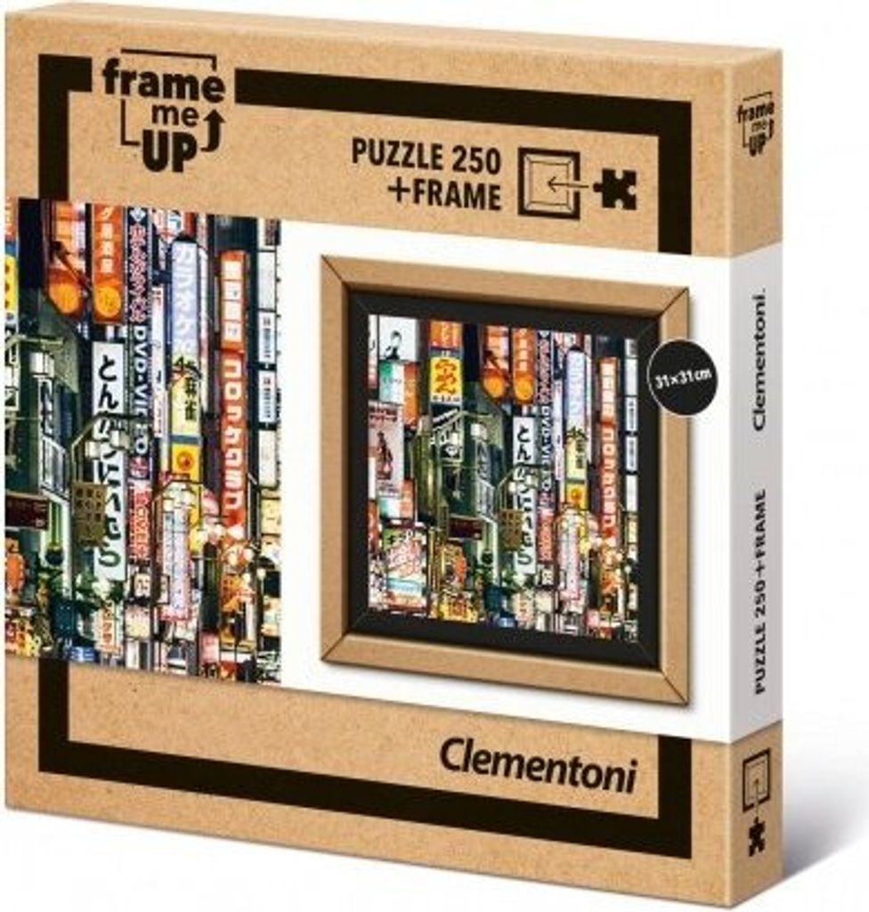 Clementoni Puzzle 250el Rahmen beleuchtet mich auf Tokio 38507