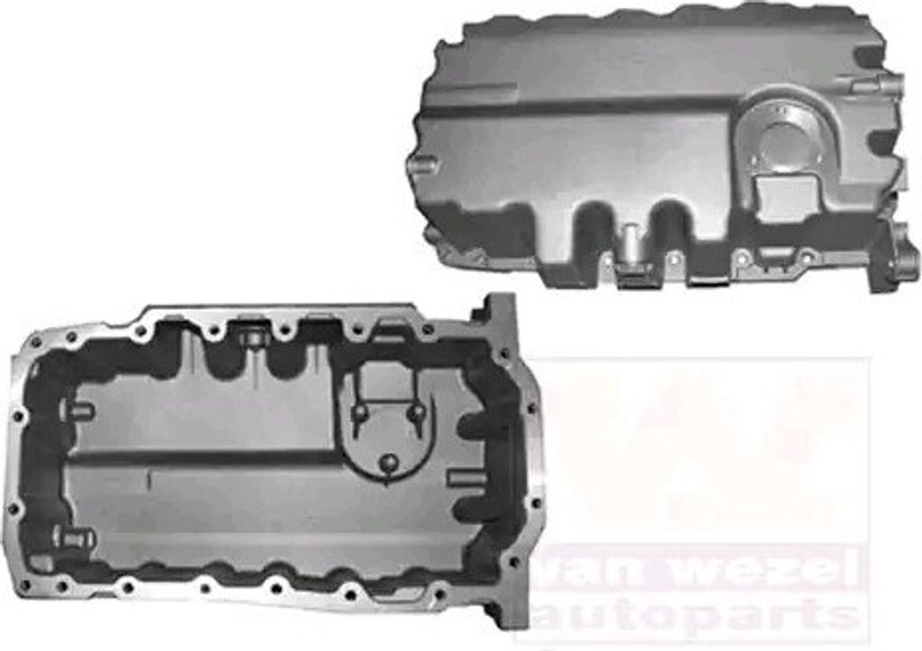 VAN WEZEL 4941070 Ölwanne Motorölwanne für VW Golf V Schrägheck (1K1) GOLF PLUS (5M1, 521) Caddy III Kombi (2KB, 2KJ, 2CB, 2CJ) Caddy III Kaste...