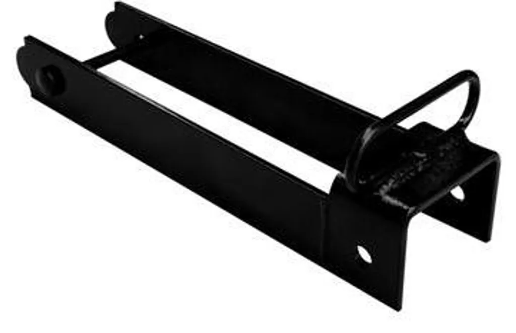 Barre de sécurité 75 mm Waelber noire, acier haute résistance 579077