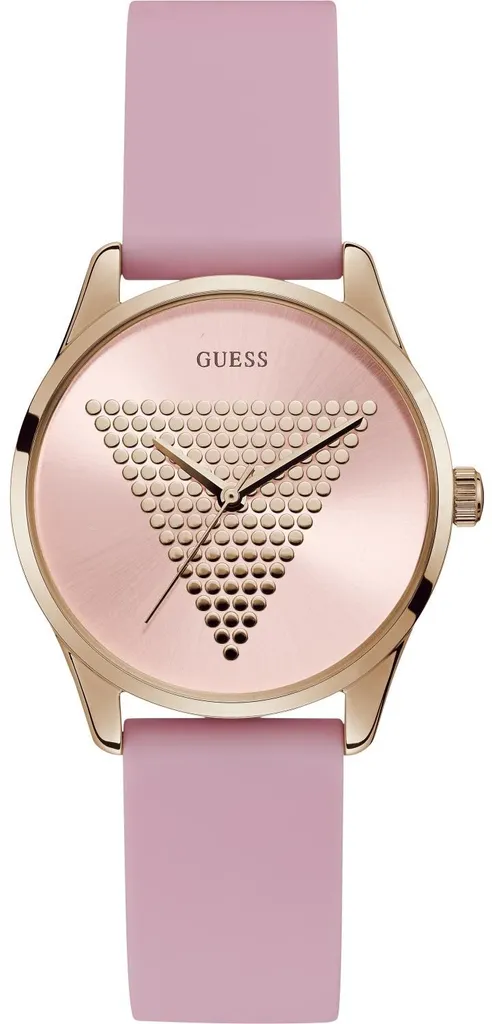 Montre Guess Mini Imprint W1227L4 Or Rose et Bracelet Silicone Rose