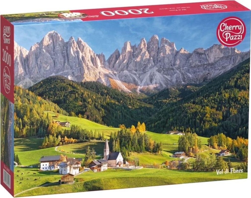 CHERRY PAZZI Puzzle Val di Funes 2000 dlks