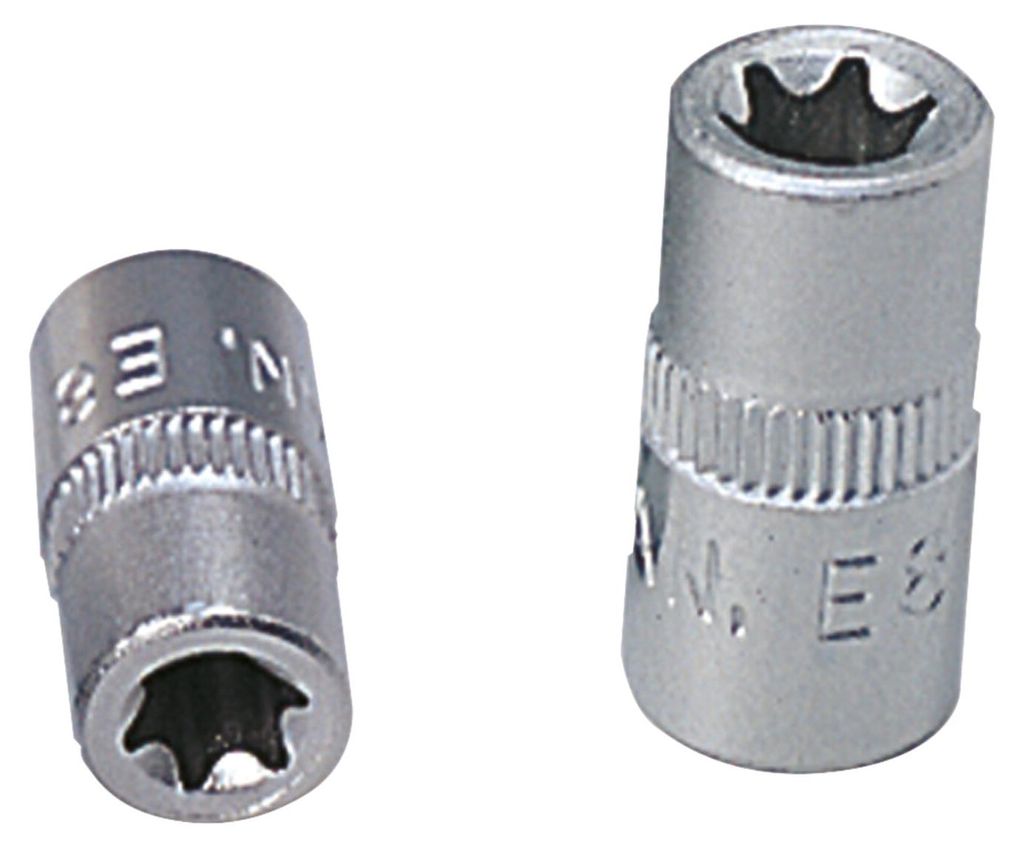 KS Tools 1/4 TX-E-Stecknuss, E12