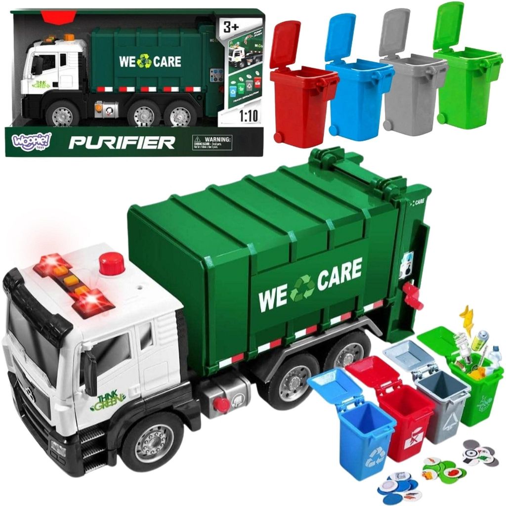 Woopie Garbage Truck Mülltrennung – Maßstab 1:10 Produktbild 
